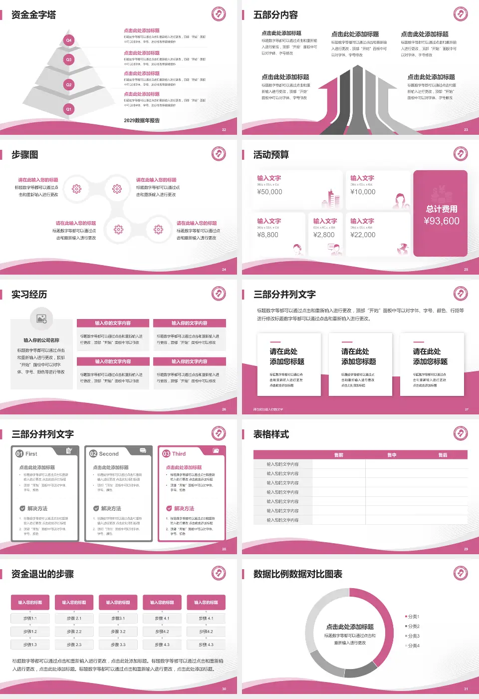 宜昌市妇幼保健院会议与研讨会PPT模板16:9格式幻灯片预览图4