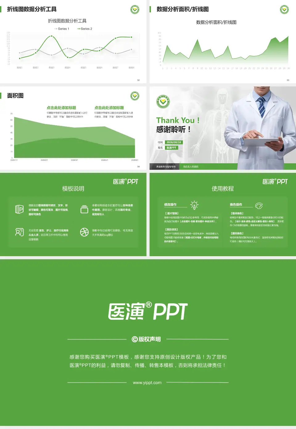 筠连县人民医院患者教育与指导PPT模板16:9格式幻灯片预览图7