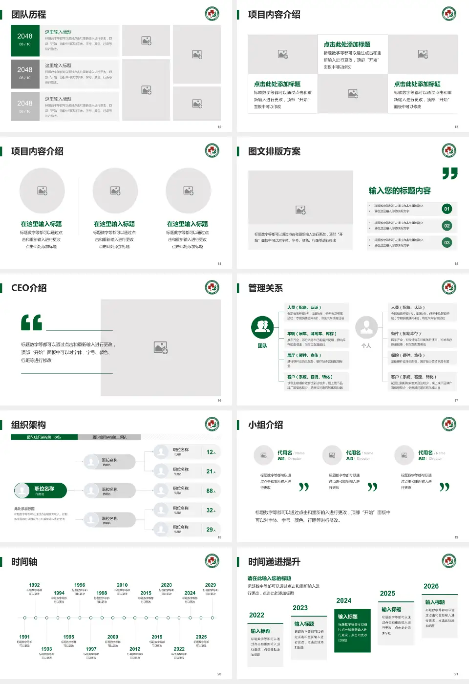 青岛西海岸新区中医医院医院管理报告PPT模板16:9格式幻灯片预览图3
