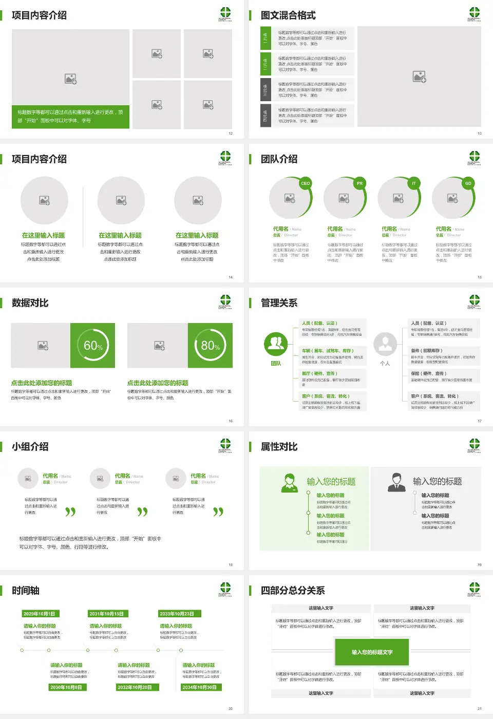绵阳市第三人民医院科室介绍与推广PPT模板16:9格式幻灯片预览图3
