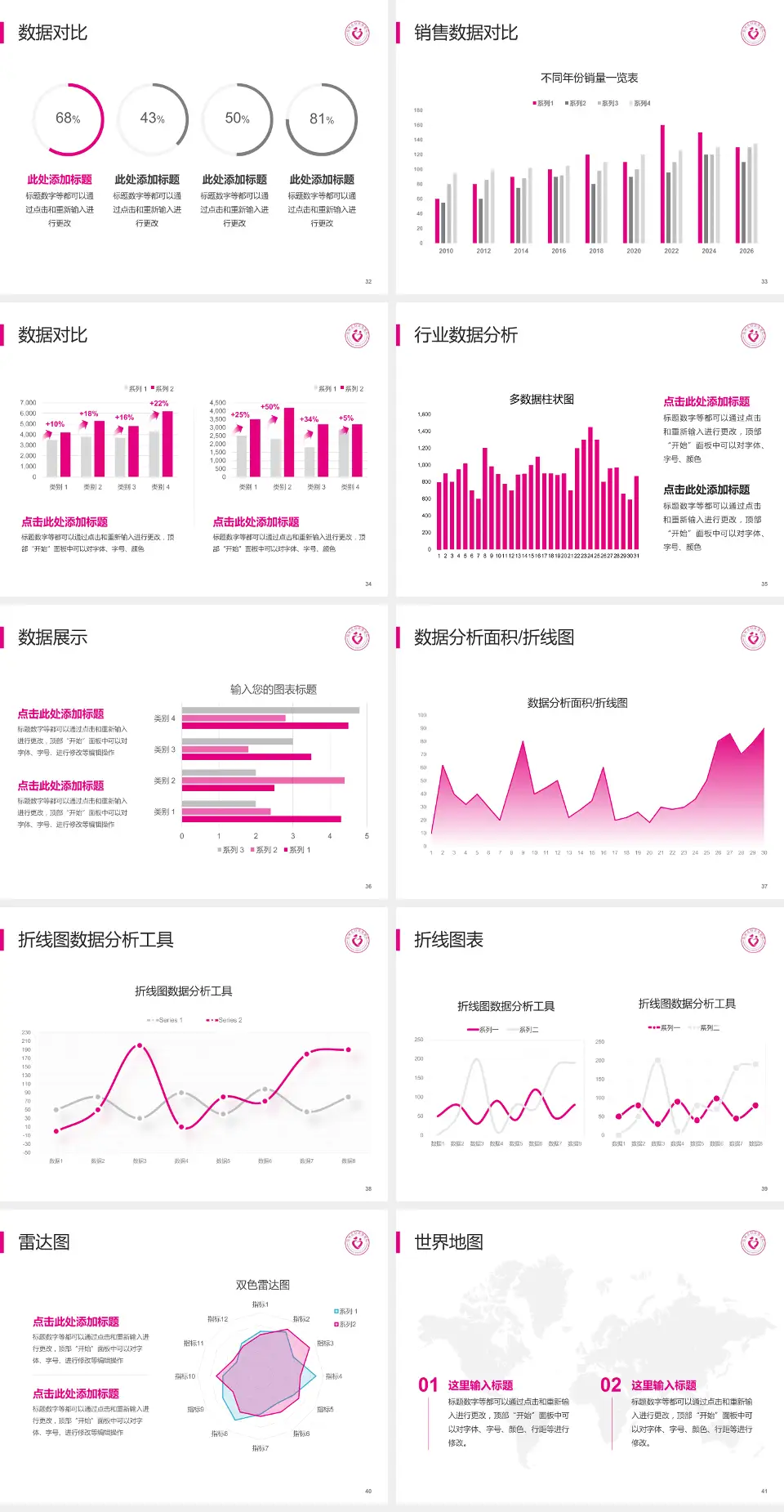 郑州市妇幼保健院（大石桥本部）会议与研讨会PPT模板4:3格式幻灯片预览图5