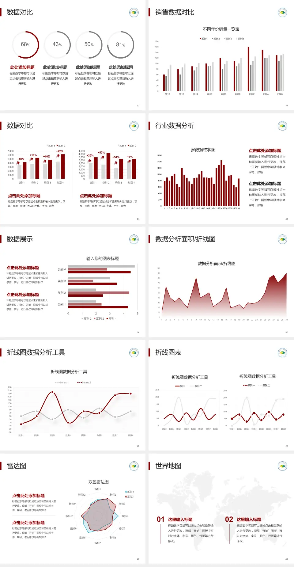 吉林省吉林中西医结合医院会议与研讨会PPT模板4:3格式幻灯片预览图5