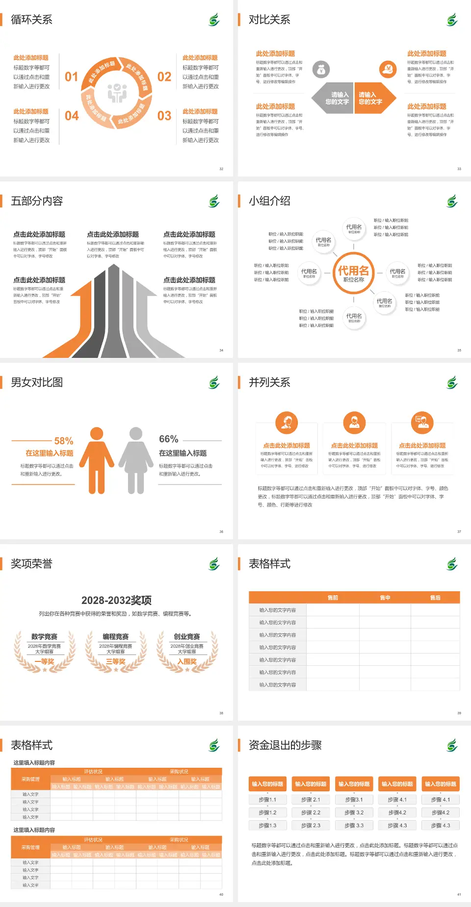 清远市中医院医院简介/日常通用PPT模板4:3格式幻灯片预览图5