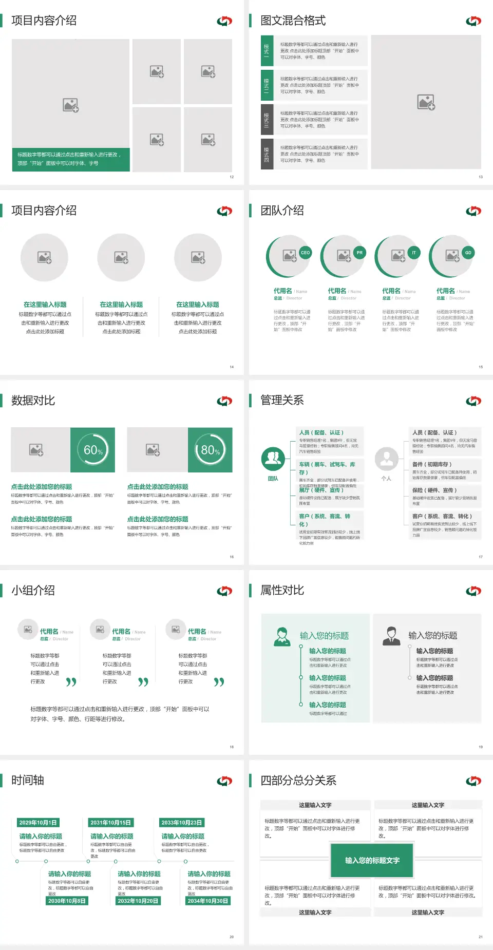 茂名市中医院科室介绍与推广PPT模板4:3格式幻灯片预览图3