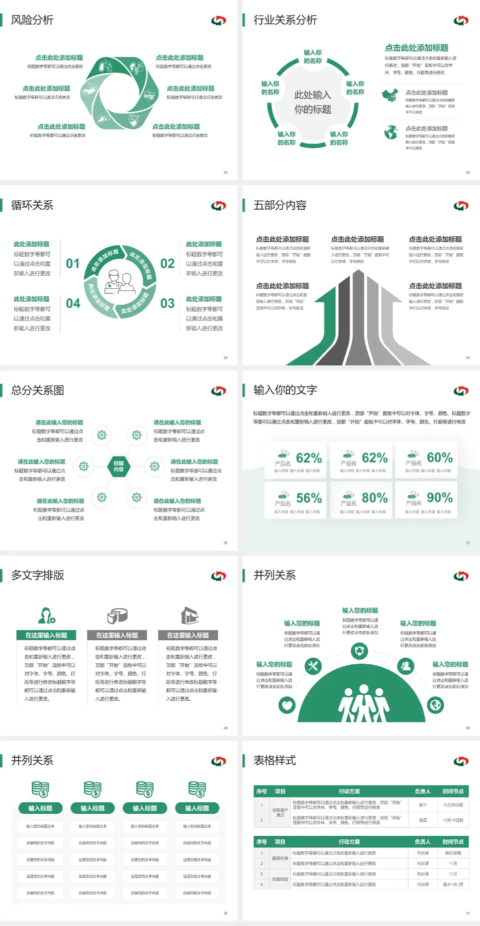 茂名市中医院科室介绍与推广PPT模板4:3格式幻灯片预览图4