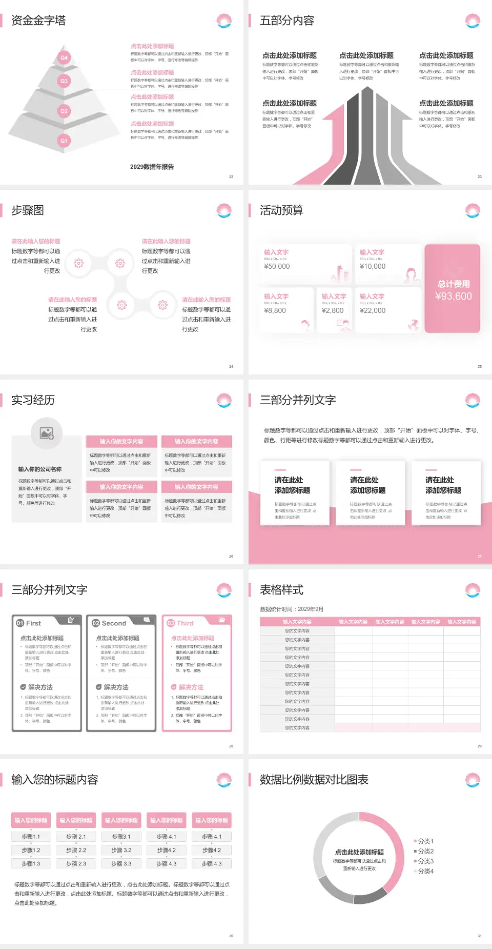 珠海市妇幼保健院会议与研讨会PPT模板4:3格式幻灯片预览图4