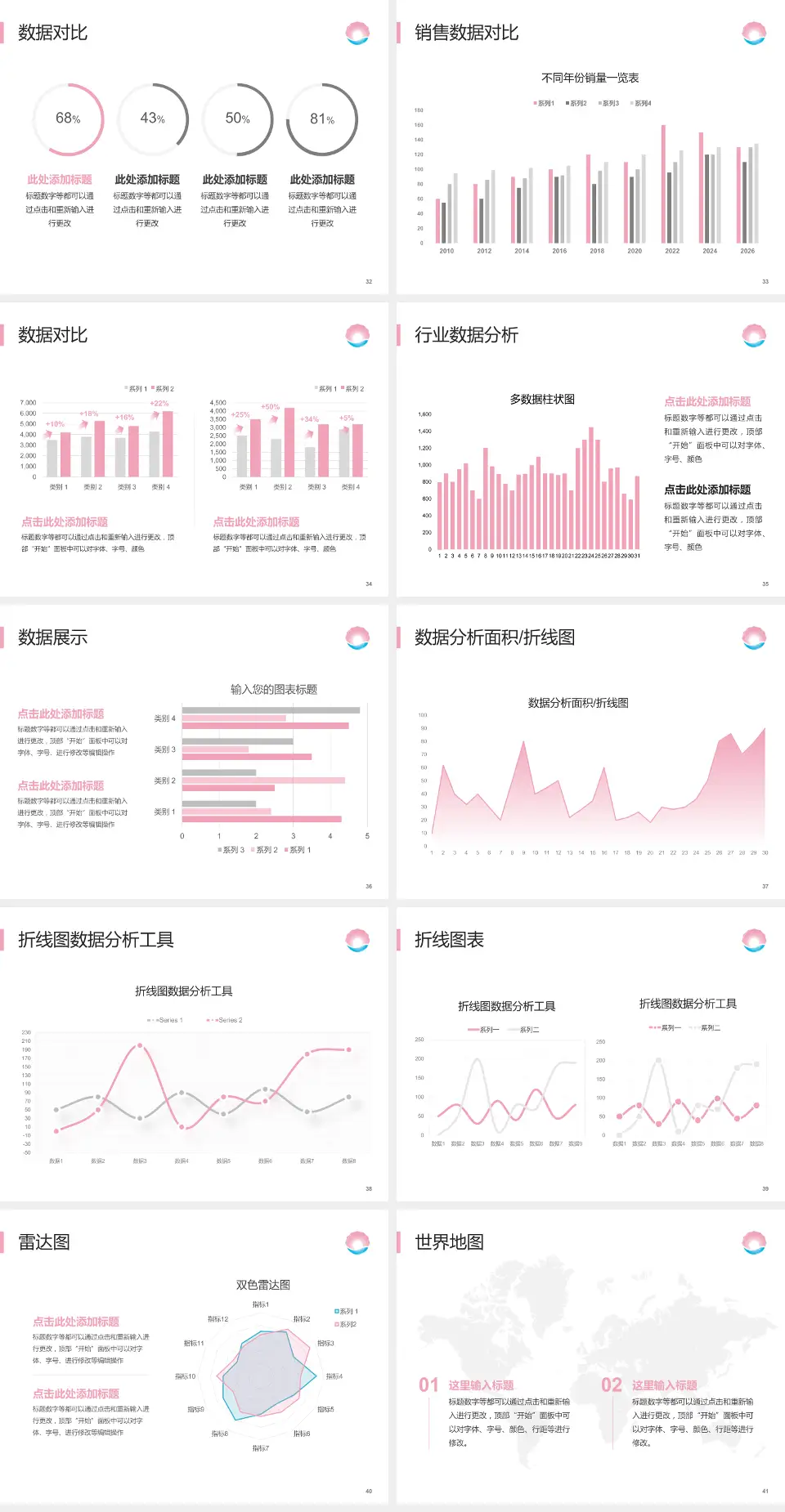 珠海市妇幼保健院会议与研讨会PPT模板4:3格式幻灯片预览图5