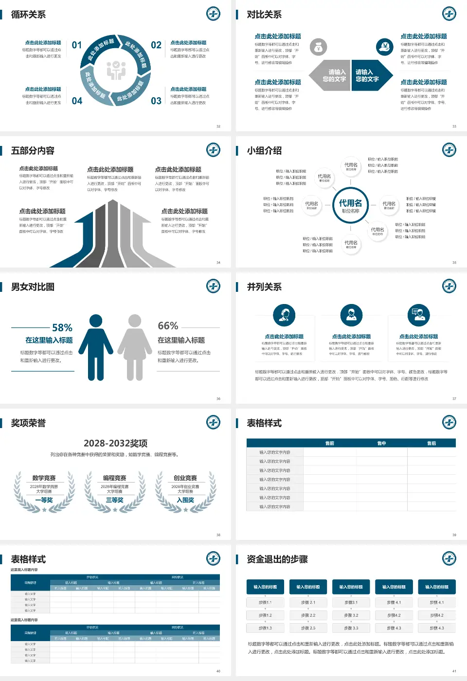 江南大学附属医院医院简介/日常通用PPT模板16:9格式幻灯片预览图5