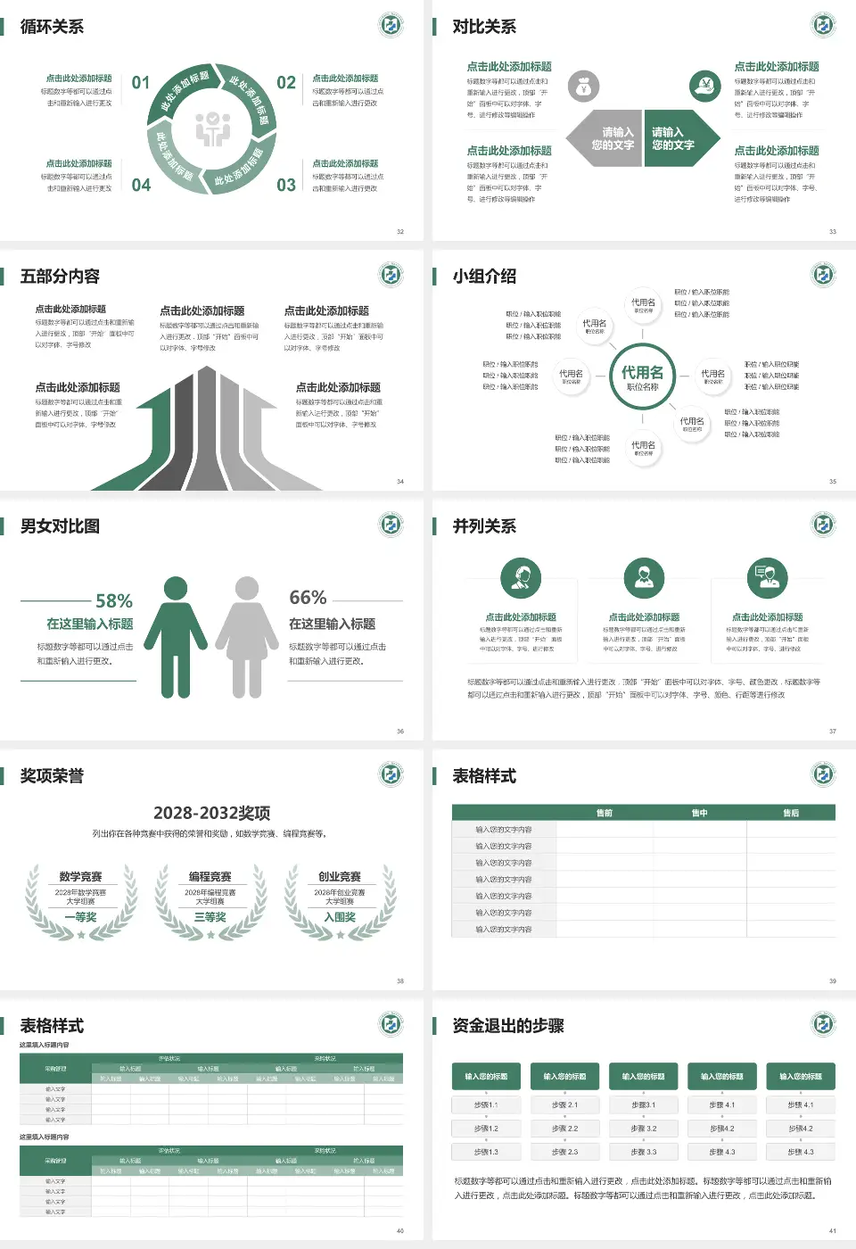 山东医学高等专科学校附属医院医院简介/日常通用PPT模板16:9格式幻灯片预览图5