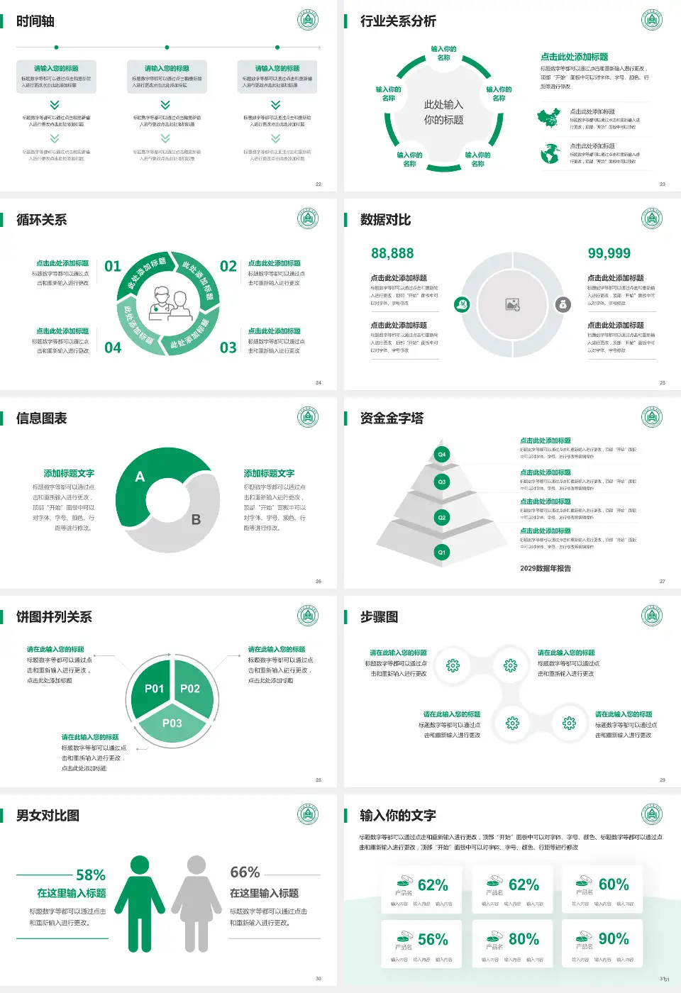 山东大学齐鲁医院德州医院中心院区医院管理报告PPT模板16:9格式幻灯片预览图4