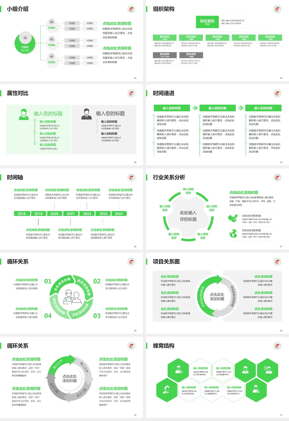 公主岭市中心医院品管圈PDCA演示专用PPT模板16:9格式幻灯片预览图4