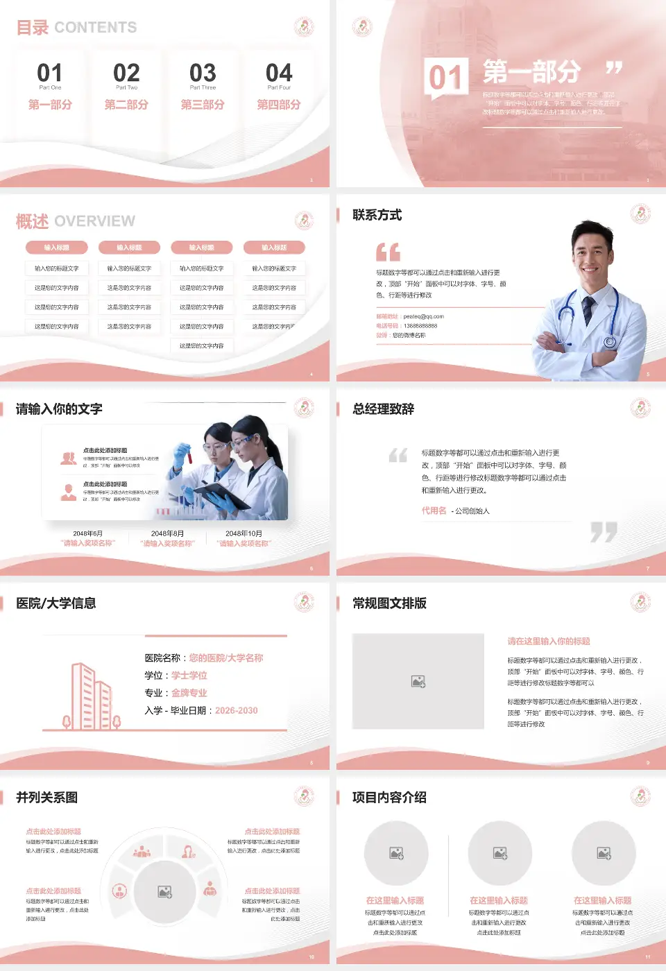 端州区妇幼保健院会议与研讨会PPT模板16:9格式幻灯片预览图2