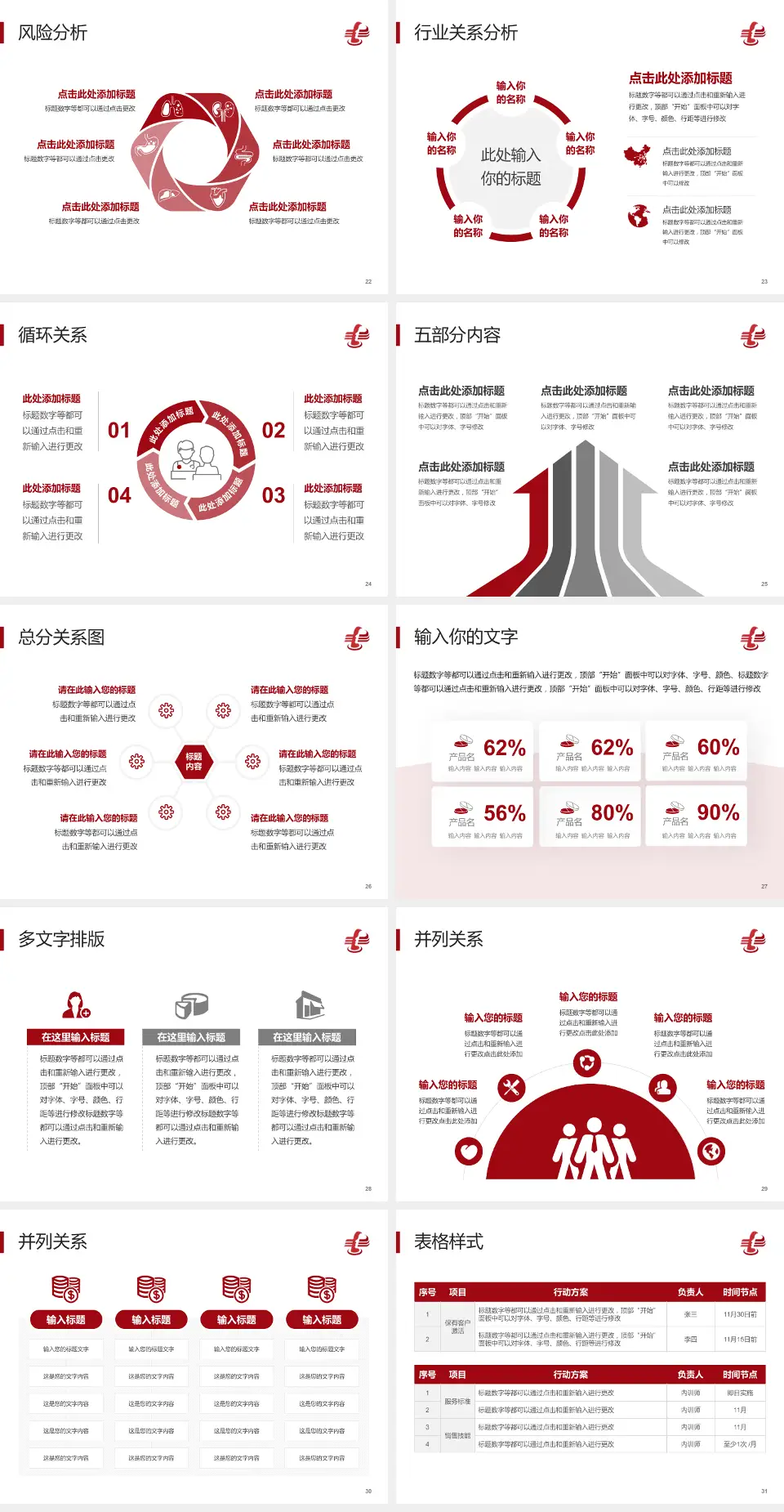 茂名市第三人民医院科室介绍与推广PPT模板4:3格式幻灯片预览图4