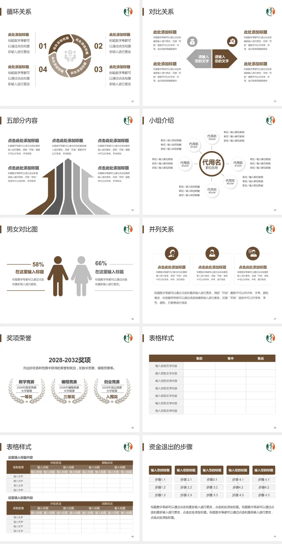 江苏省第二中医院医院简介/日常通用PPT模板4:3格式幻灯片预览图5