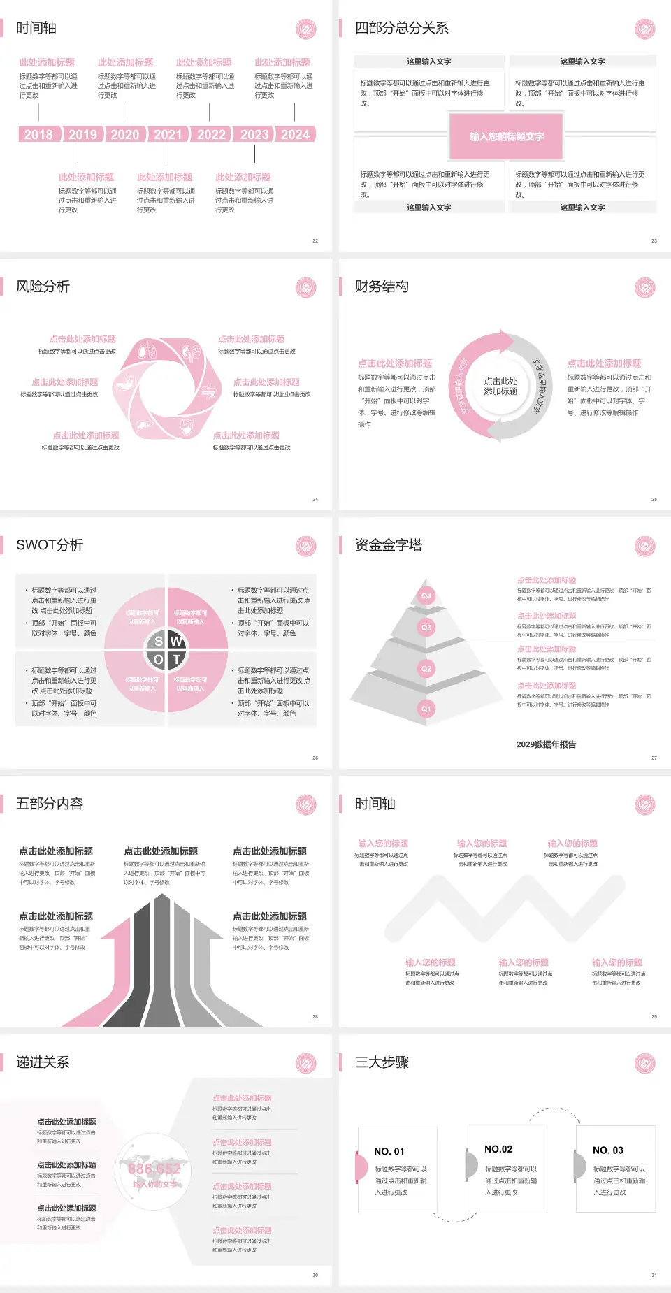 莱州市妇幼保健院患者教育与指导PPT模板4:3格式幻灯片预览图4