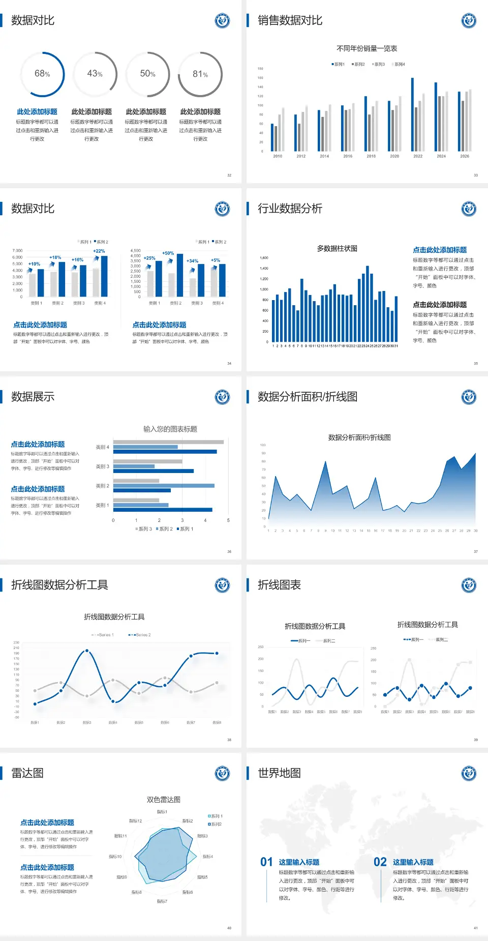 吉林中山医院会议与研讨会PPT模板4:3格式幻灯片预览图5
