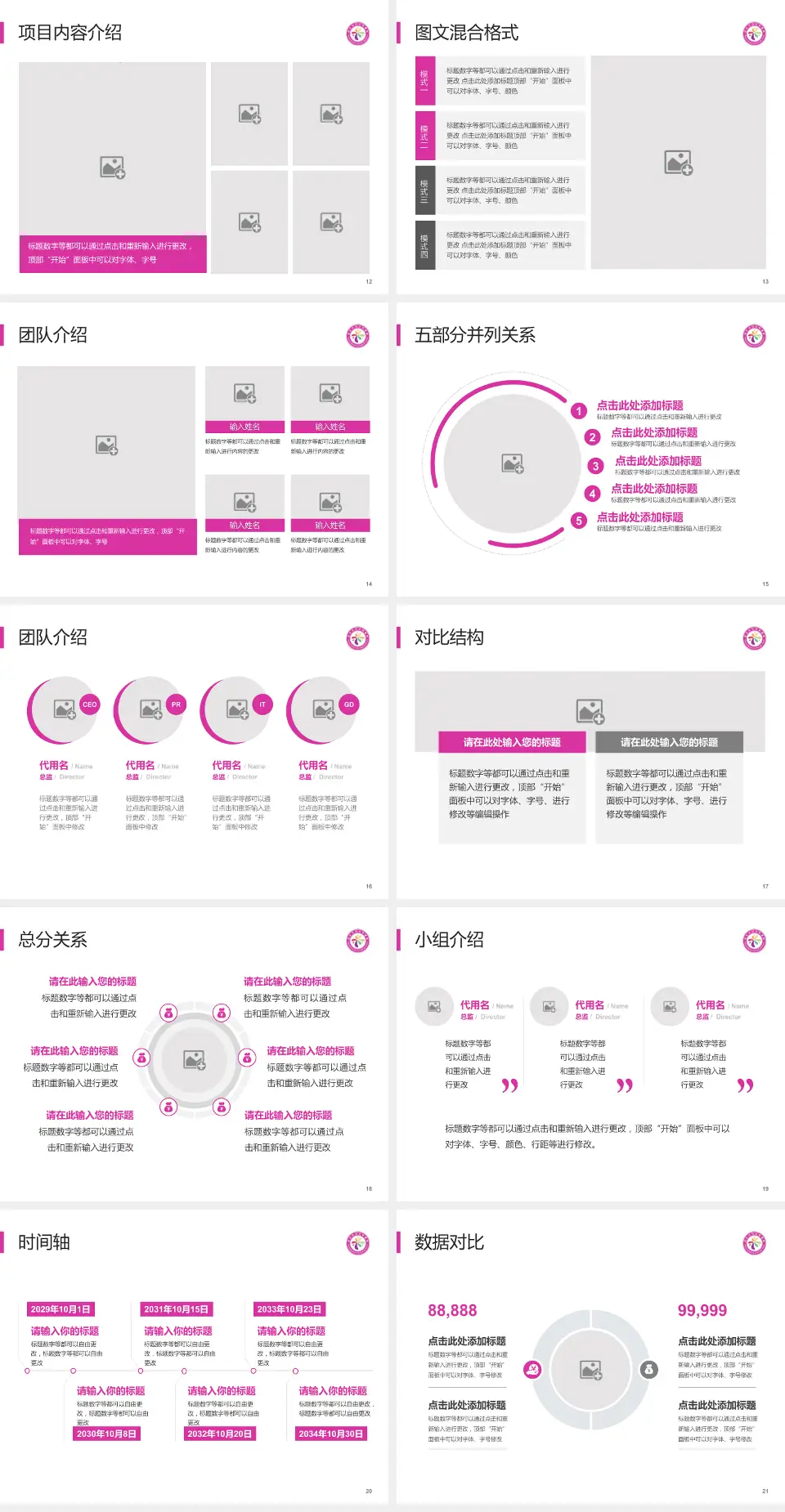 韶关市妇幼保健院医疗知识普及PPT模板4:3格式幻灯片预览图3