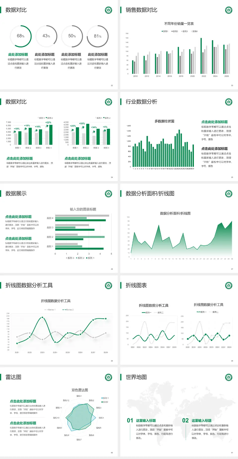 中国人民解放军第八十八医院会议与研讨会PPT模板4:3格式幻灯片预览图5