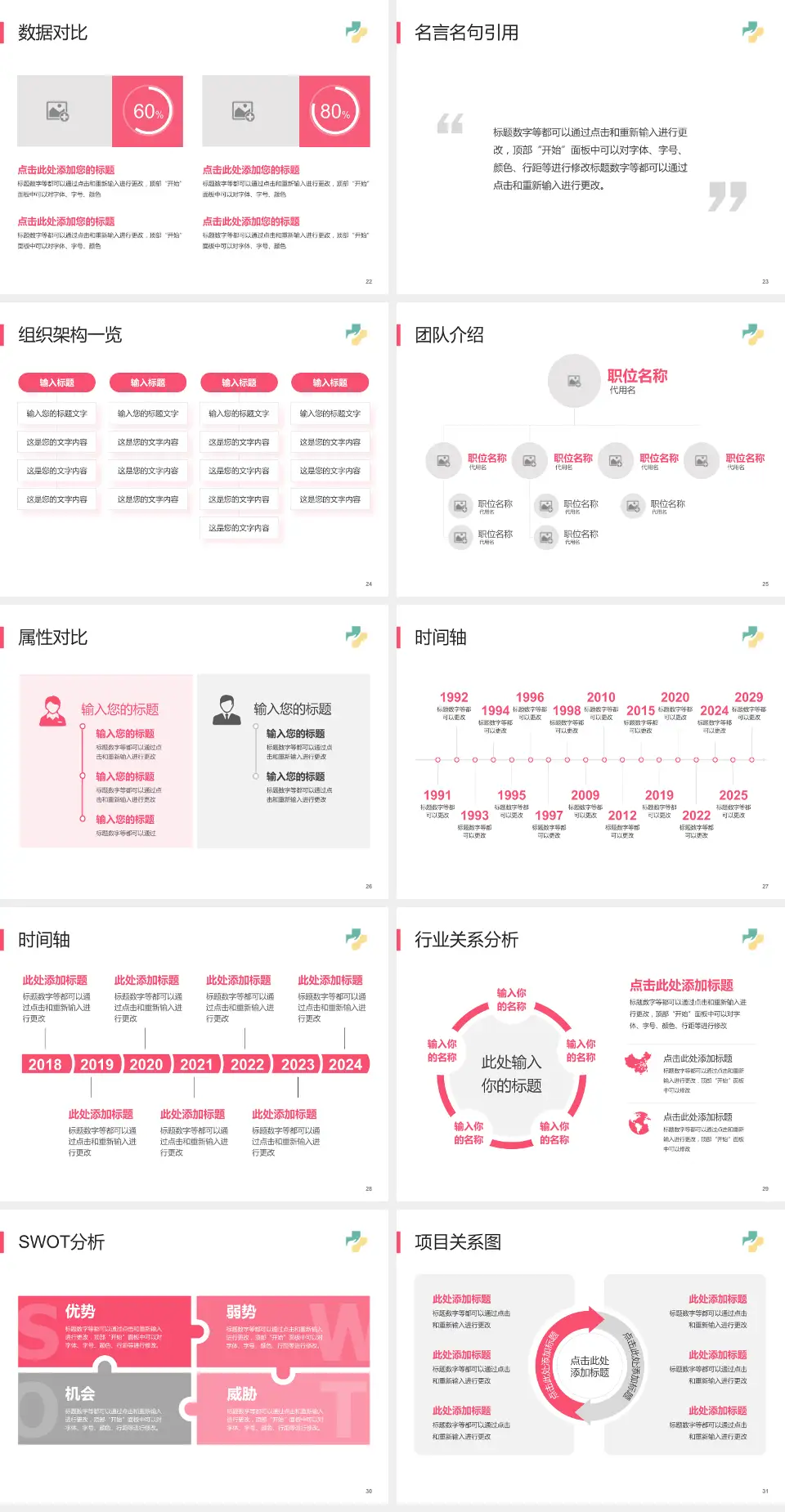 济宁市妇女儿童医院医院简介/日常通用PPT模板4:3格式幻灯片预览图4