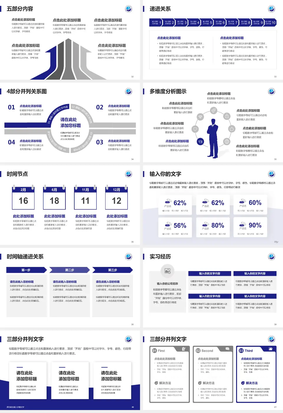 江阴市中医院品管圈PDCA演示专用PPT模板16:9格式幻灯片预览图5