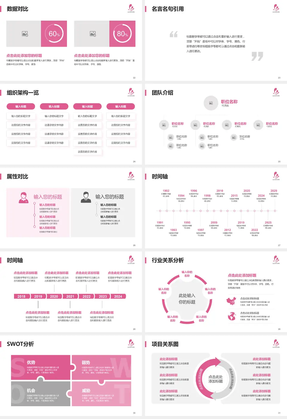 淮安市妇幼保健院医院简介/日常通用PPT模板16:9格式幻灯片预览图4