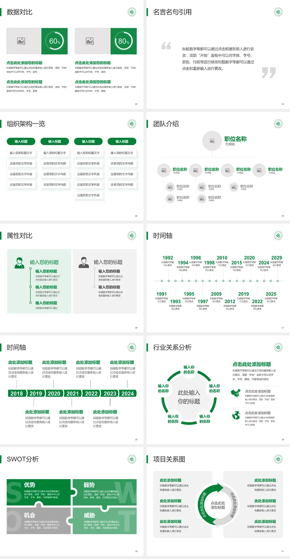 山东大学附属口腔医院医院简介/日常通用PPT模板4:3格式幻灯片预览图4