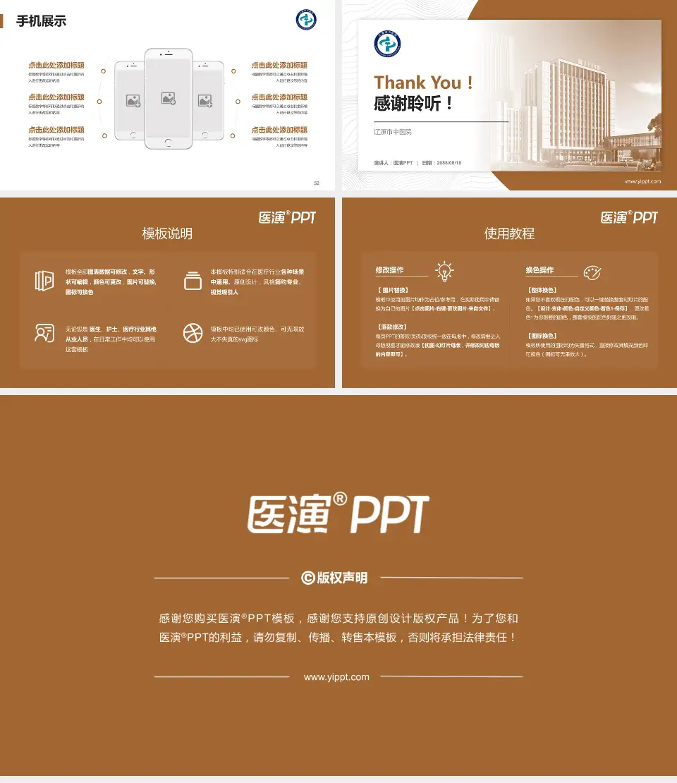 辽源市中医院医院管理报告PPT模板16:9格式幻灯片预览图7