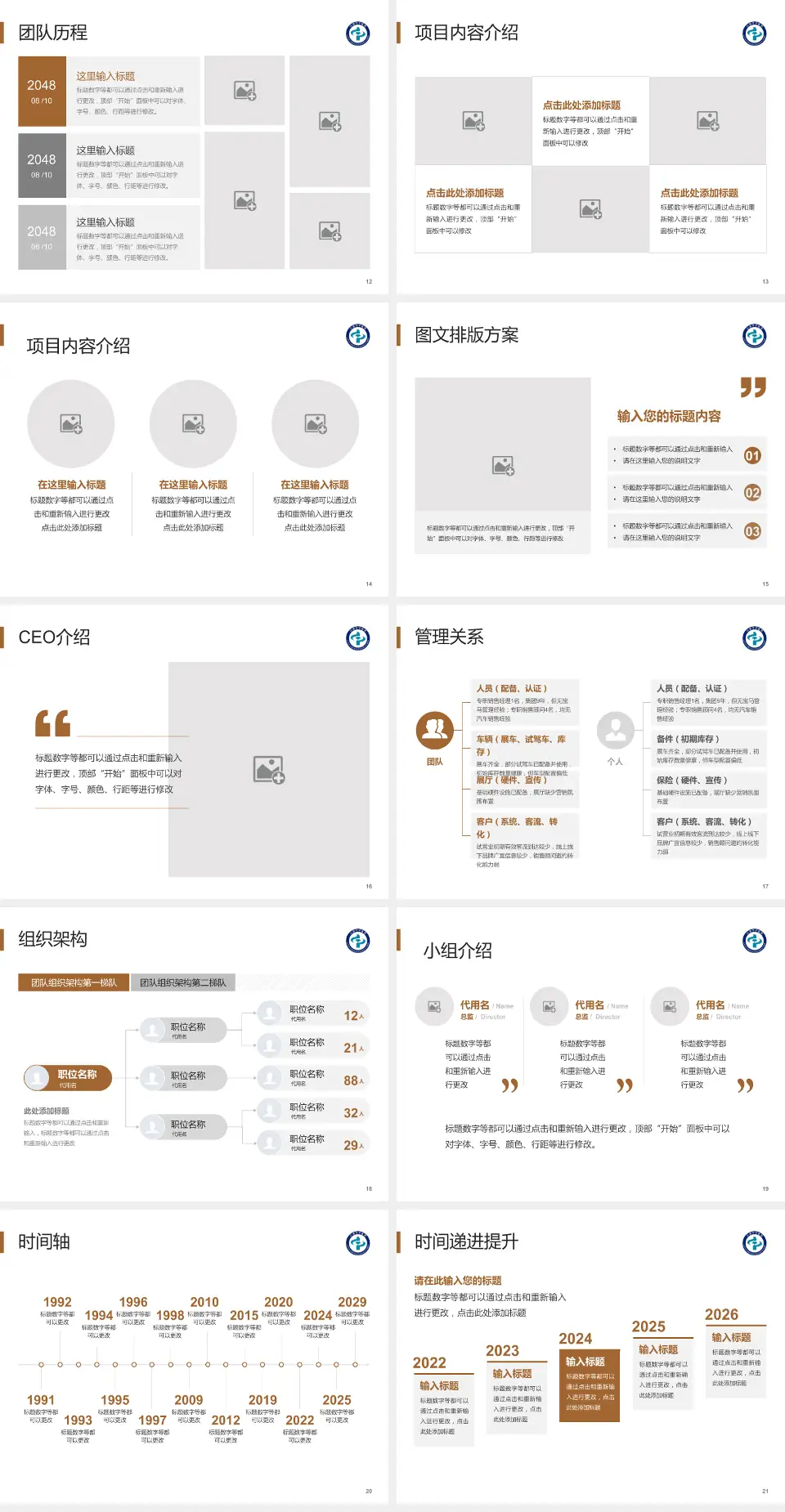 辽源市中医院医院管理报告PPT模板4:3格式幻灯片预览图3