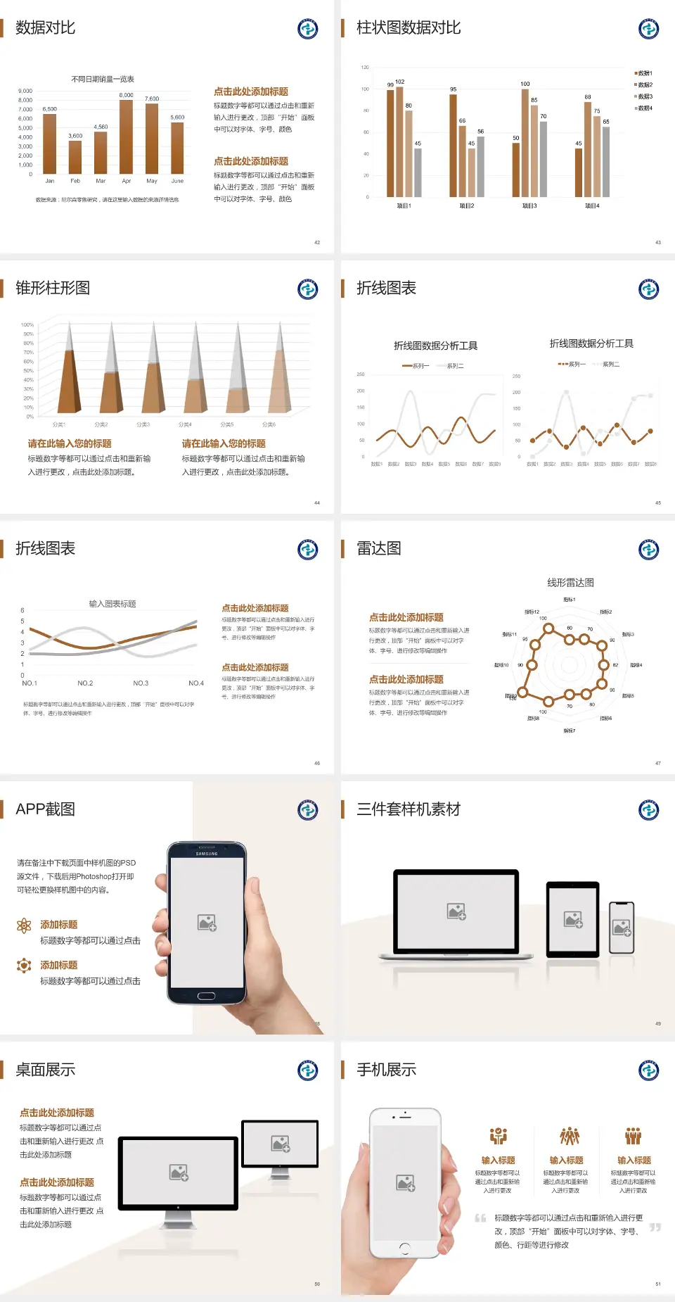 辽源市中医院医院管理报告PPT模板4:3格式幻灯片预览图6