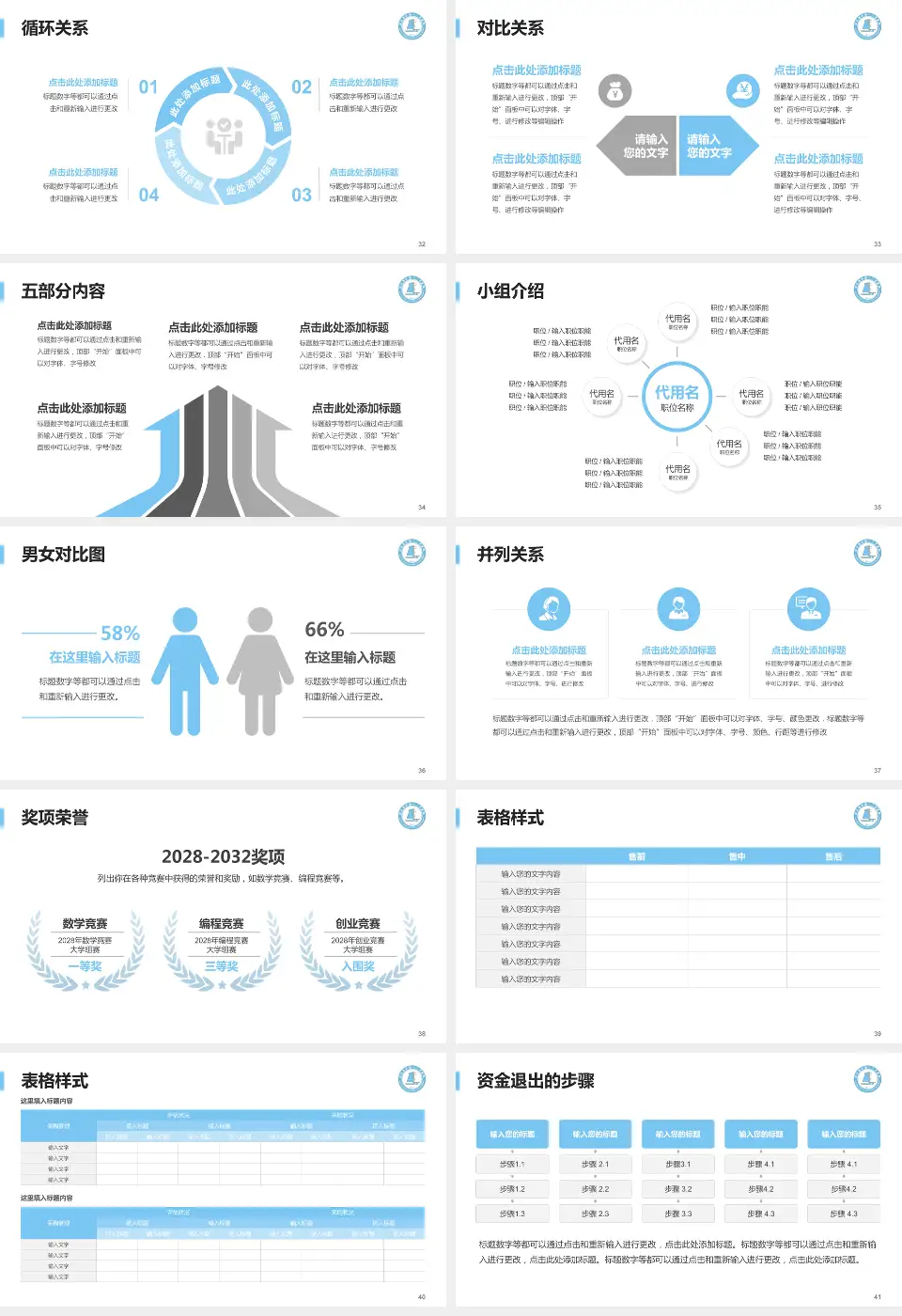 连云港市第一人民医院开发区院区医院简介/日常通用PPT模板16:9格式幻灯片预览图5