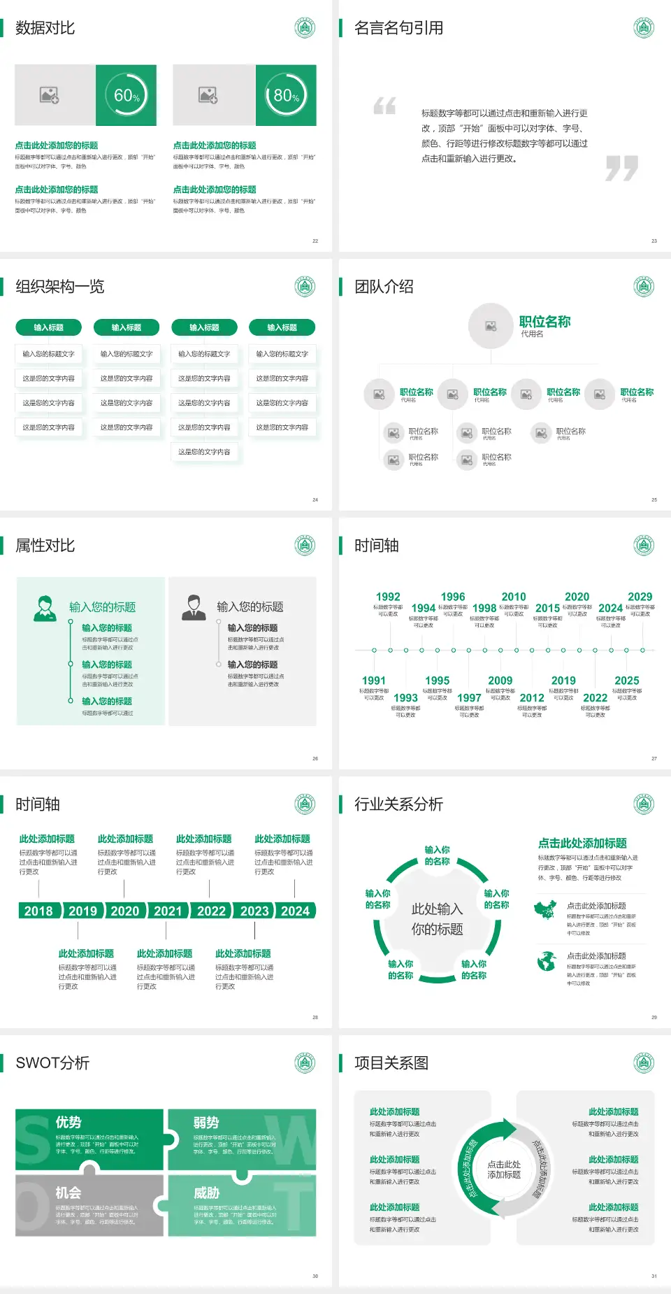 山东大学齐鲁医院(青岛)医院简介/日常通用PPT模板4:3格式幻灯片预览图4