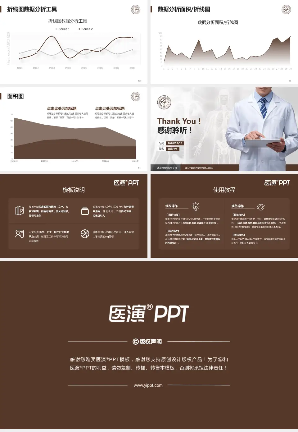 山东中医药大学附属第二医院患者教育与指导PPT模板16:9格式幻灯片预览图7