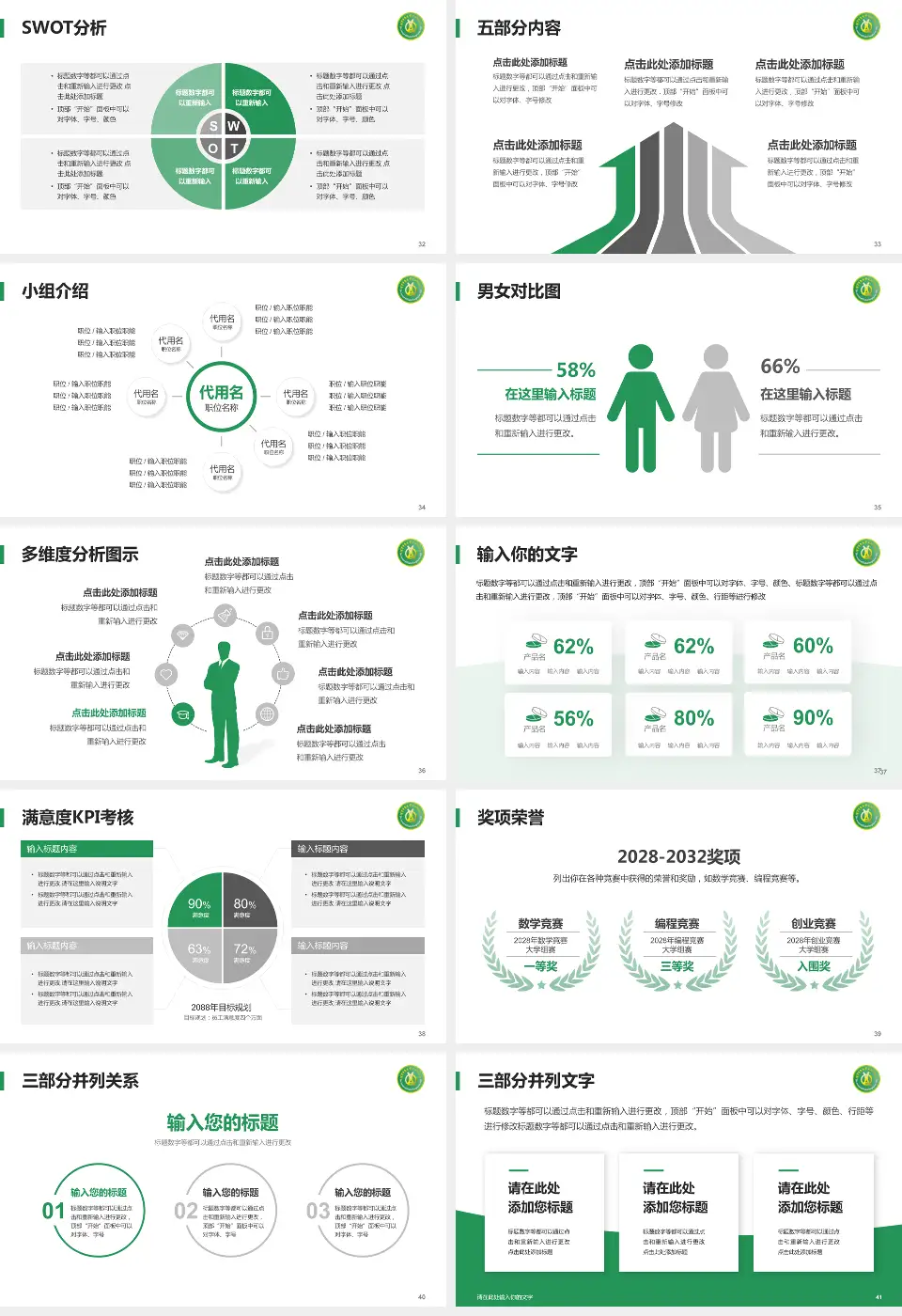 陆军军医大学第二附属医院（新桥医院）医疗行业比赛专用PPT模板16:9格式幻灯片预览图5