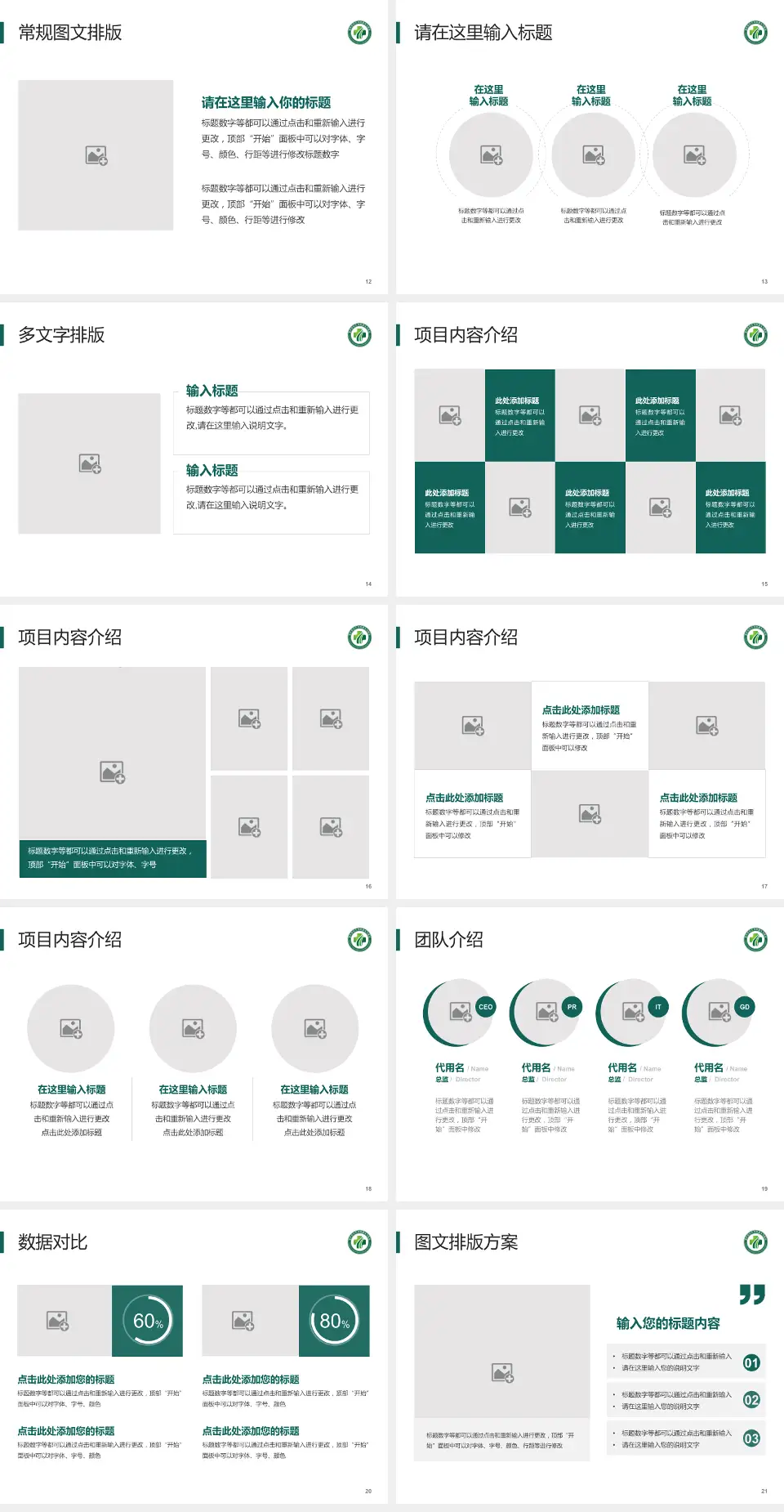重庆市第二人民医院大安院区品管圈PDCA演示专用PPT模板4:3格式幻灯片预览图3