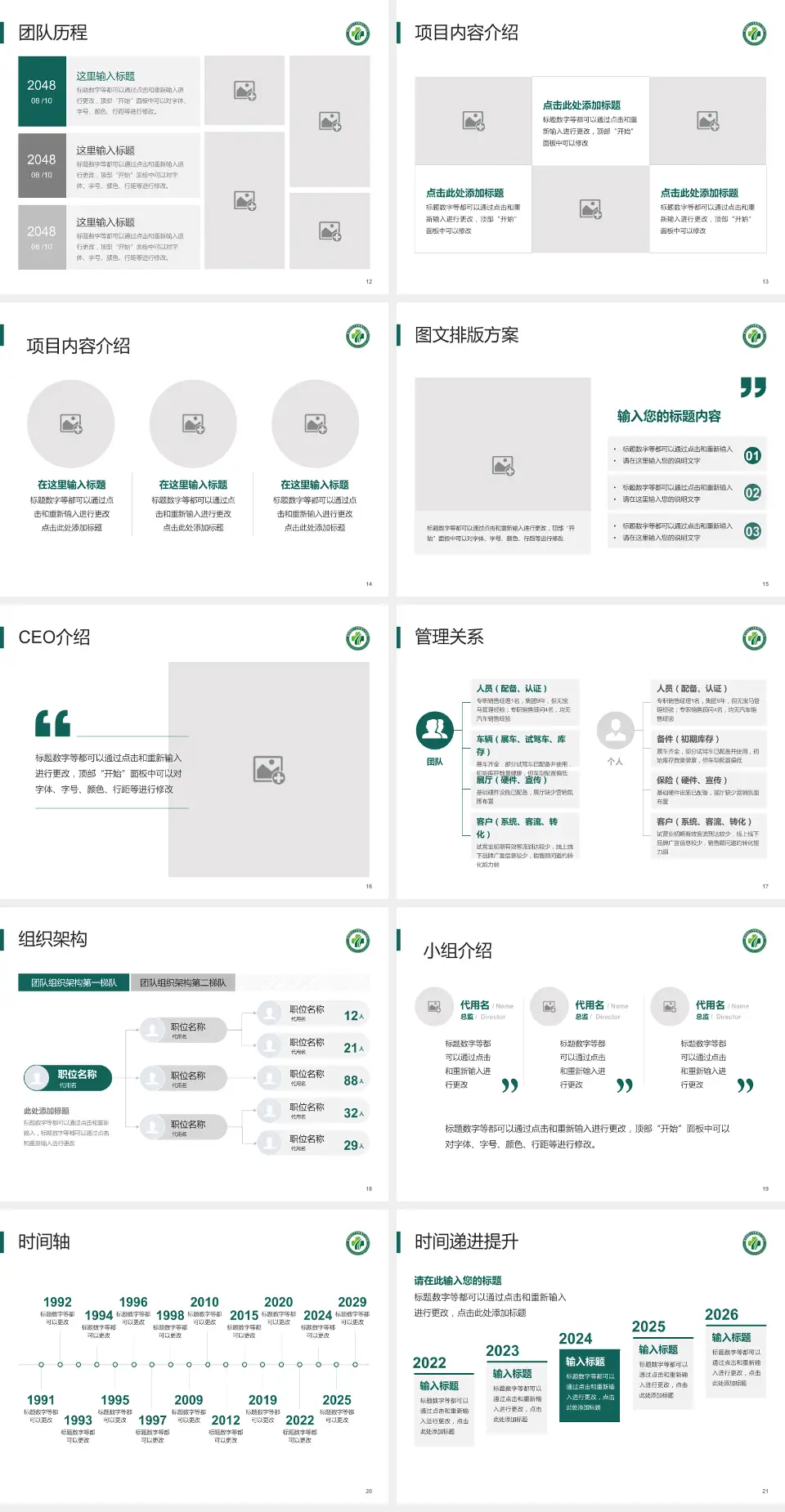 重庆市第二人民医院医院管理报告PPT模板4:3格式幻灯片预览图3