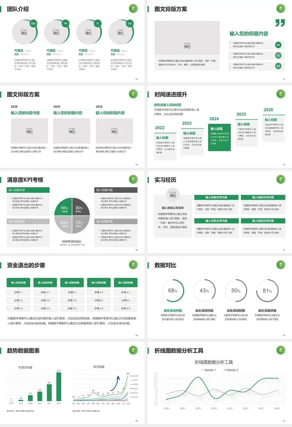 陆军军医大学第二附属医院（新桥医院）培训与教育PPT模板16:9格式幻灯片预览图3