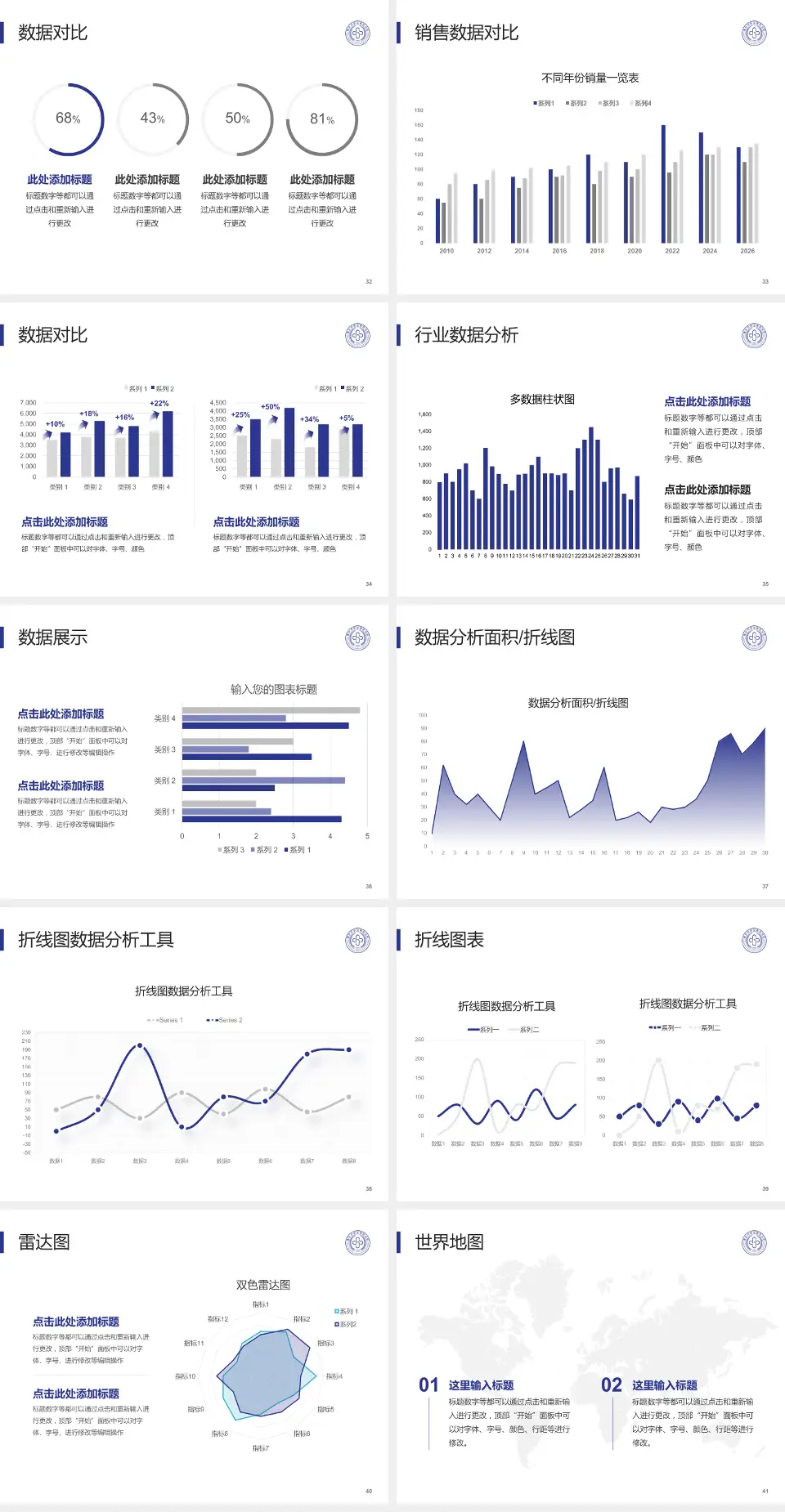 重庆市职业病防治院会议与研讨会PPT模板4:3格式幻灯片预览图5