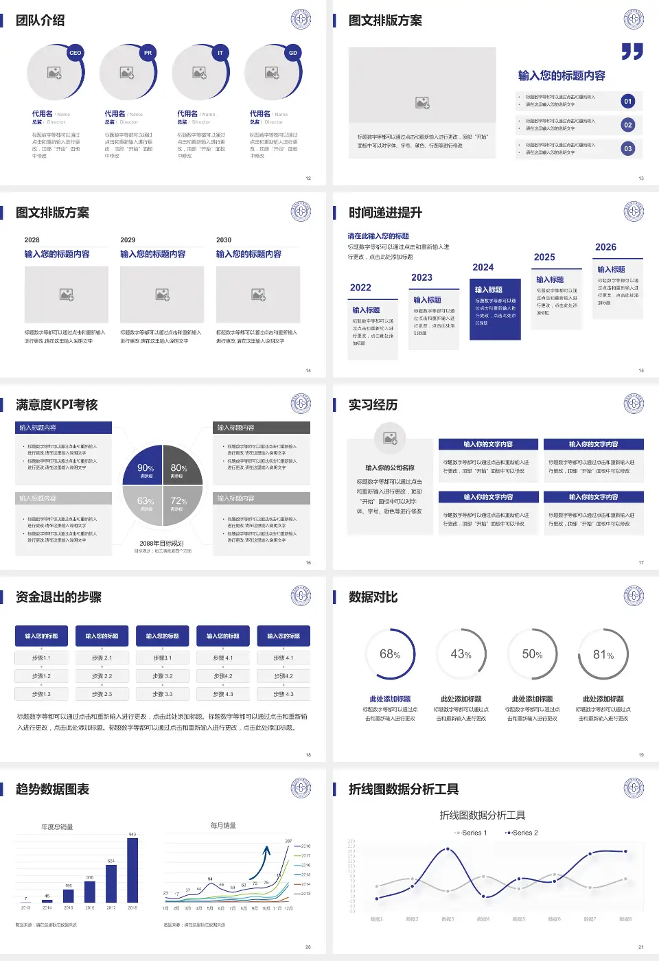 重庆市职业病防治院培训与教育PPT模板16:9格式幻灯片预览图3