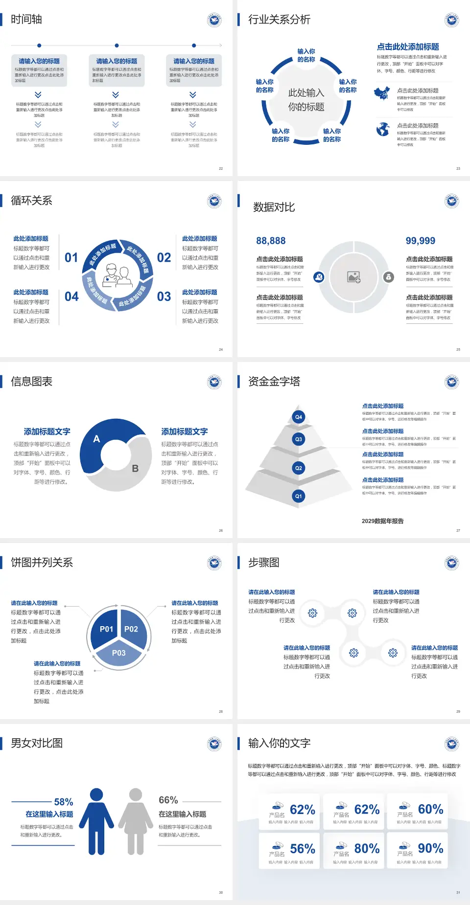 云南省第一人民医院医院管理报告PPT模板4:3格式幻灯片预览图4