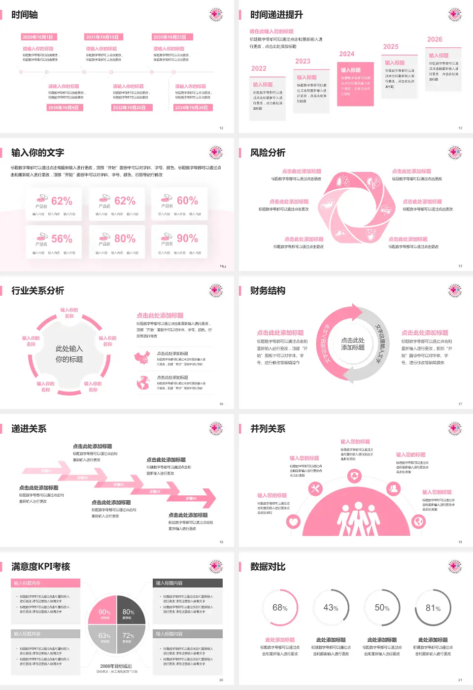 重庆市妇幼保健院病例分享与讨论PPT模板16:9格式幻灯片预览图3