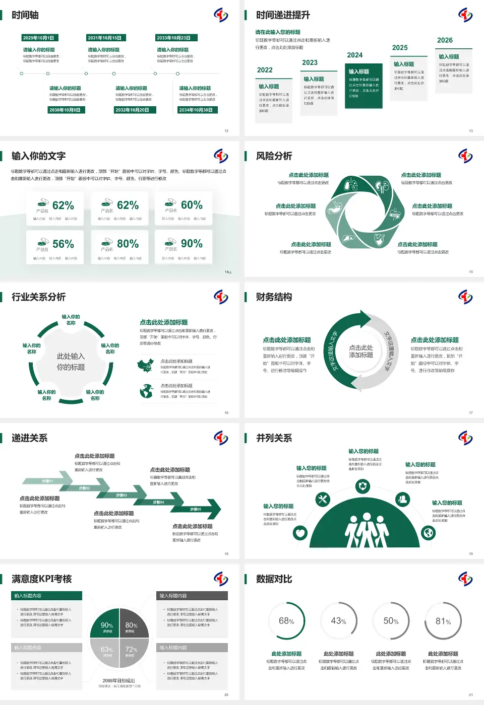 重庆市大坪医院病例分享与讨论PPT模板16:9格式幻灯片预览图3