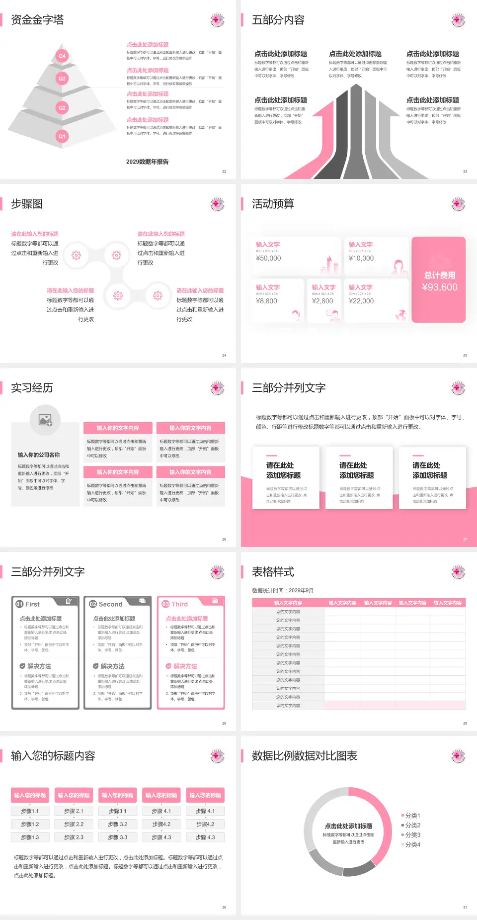 重庆市妇幼保健院会议与研讨会PPT模板4:3格式幻灯片预览图4