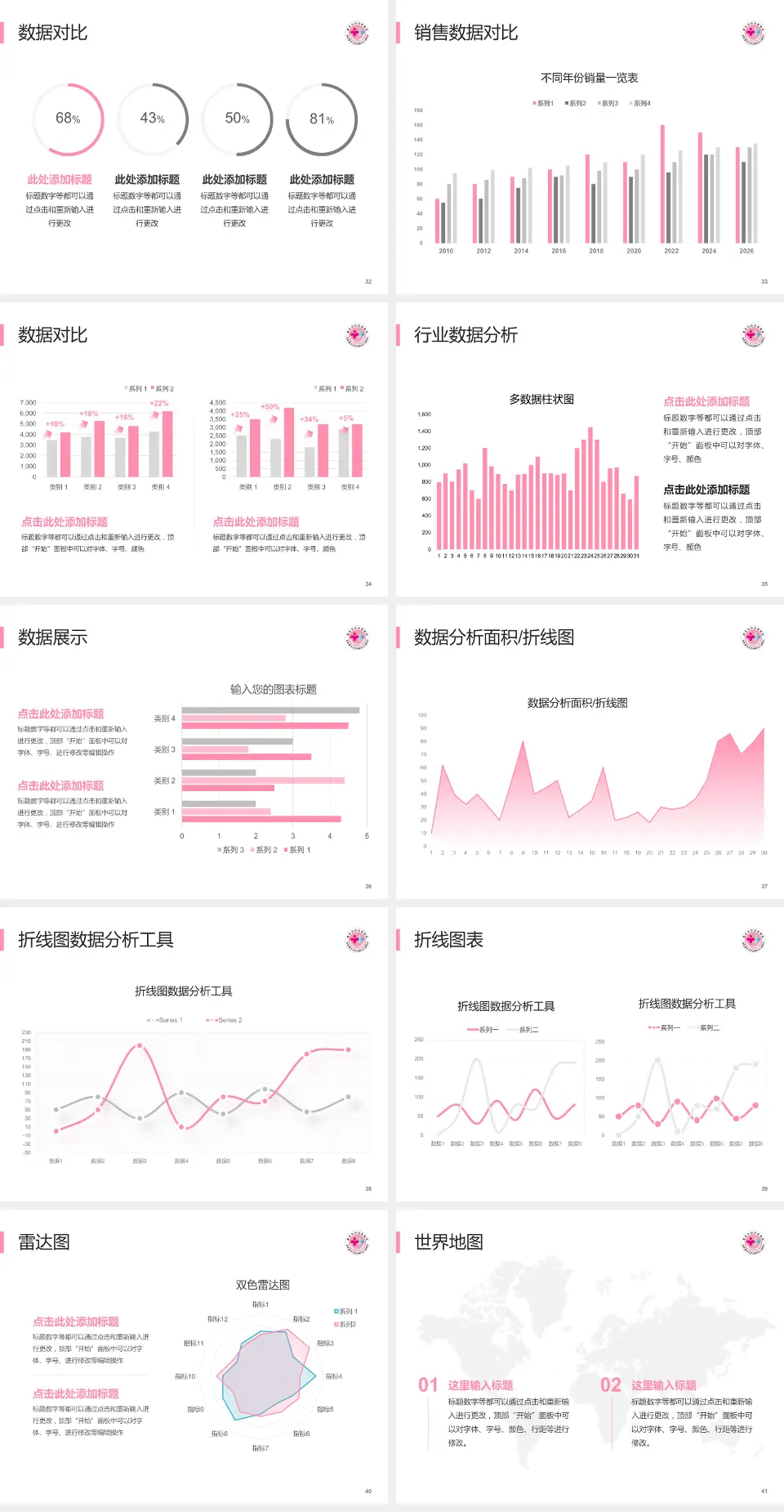 重庆市妇幼保健院会议与研讨会PPT模板4:3格式幻灯片预览图5