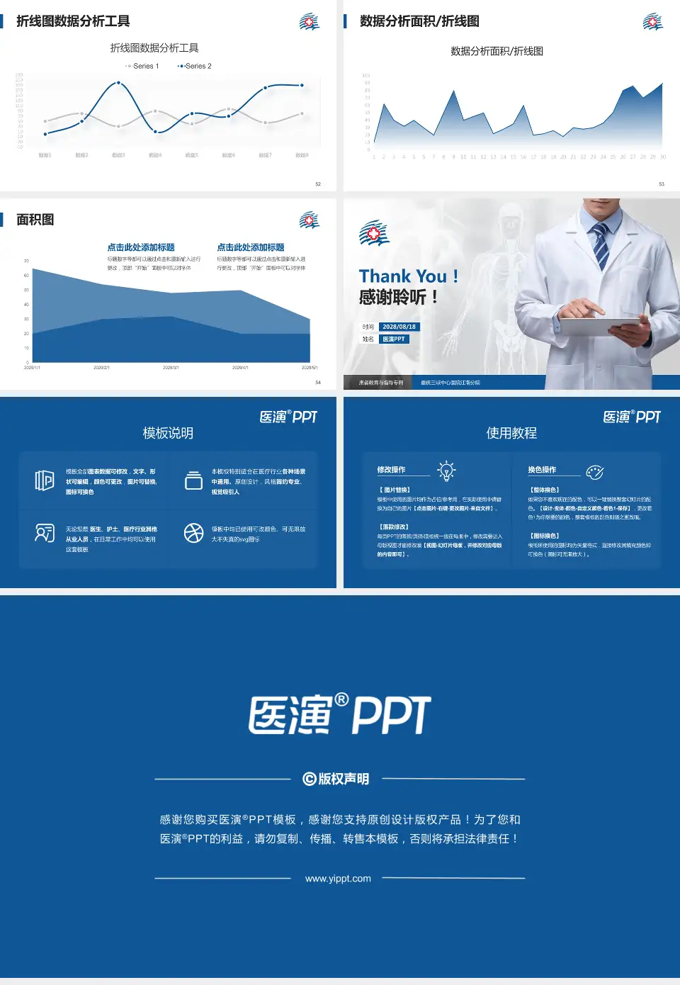 重庆三峡中心医院江南分院患者教育与指导PPT模板16:9格式幻灯片预览图7