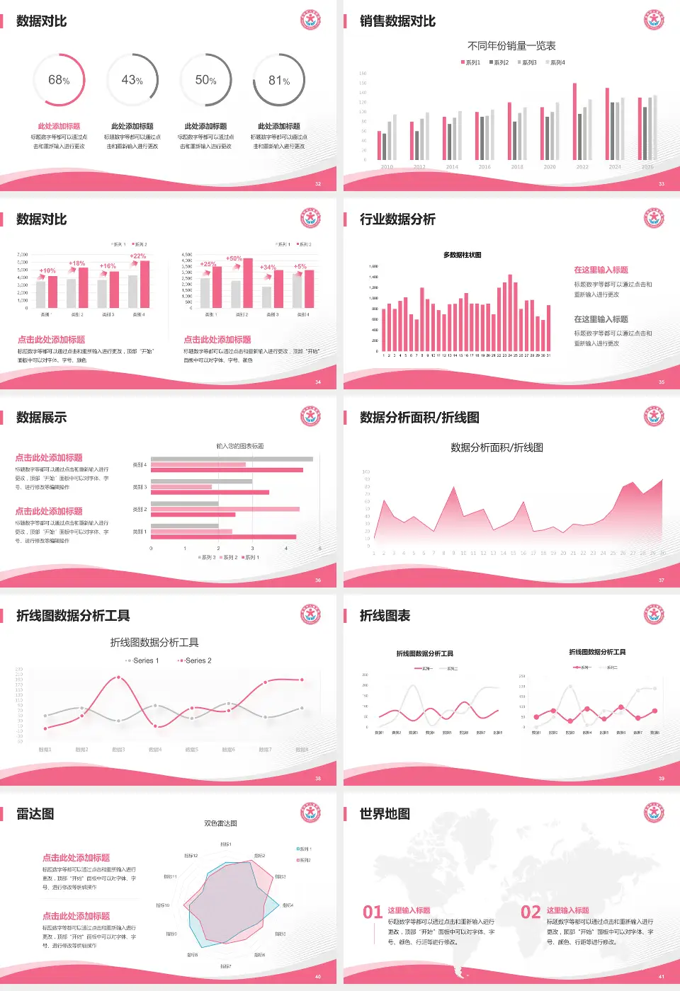 昆明市儿童医院会议与研讨会PPT模板16:9格式幻灯片预览图5