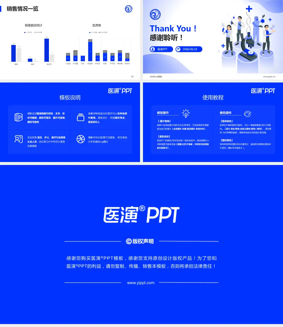 个旧市人民医院品管圈PDCA演示专用PPT模板16:9格式幻灯片预览图7
