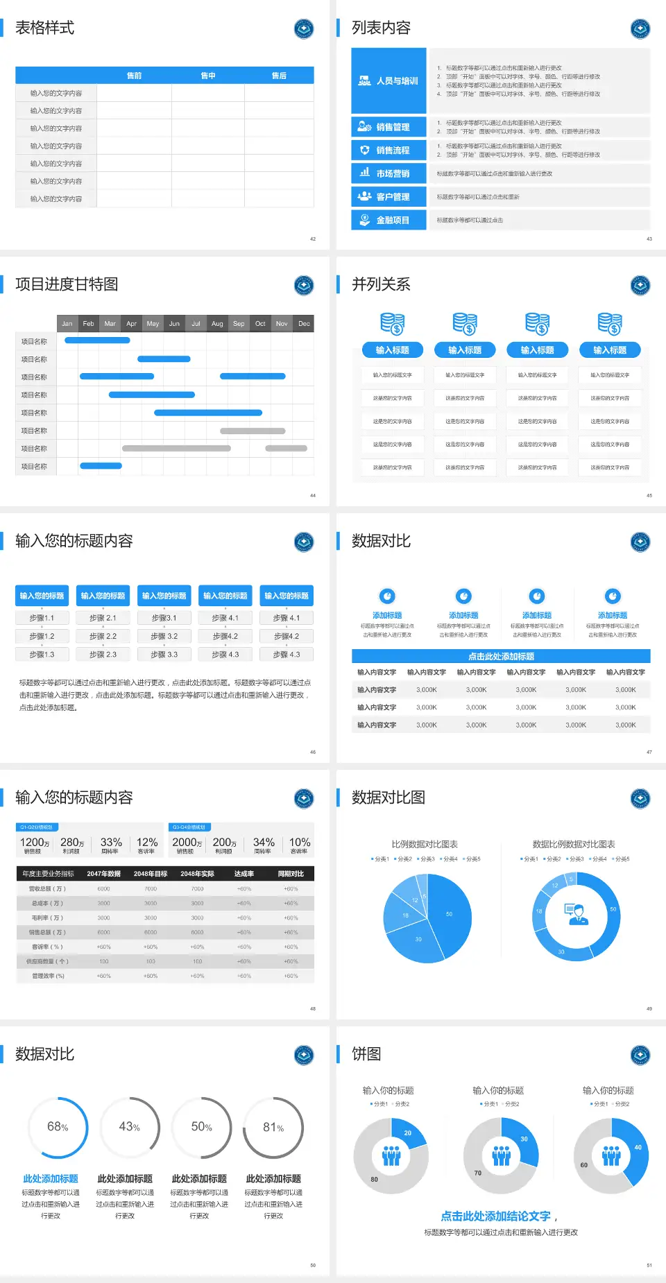 红河州第一人民医院医疗行业比赛专用PPT模板4:3格式幻灯片预览图6