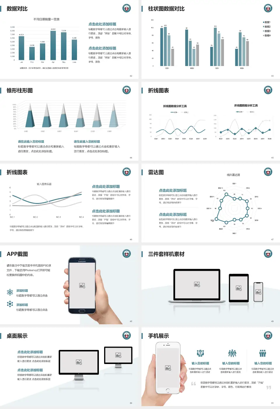 昆明医科大学第一附属医院医院管理报告PPT模板16:9格式幻灯片预览图6