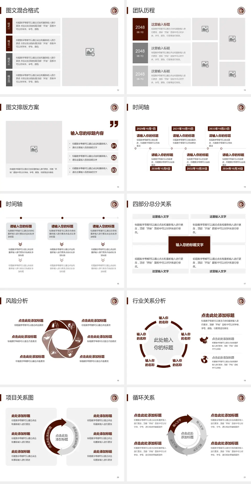 云南省思茅地区中医医院项目申请与汇报PPT模板4:3格式幻灯片预览图3