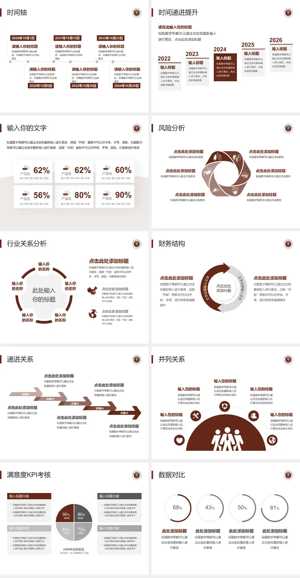 曲靖市中医医院麒麟分院病例分享与讨论PPT模板4:3格式幻灯片预览图3